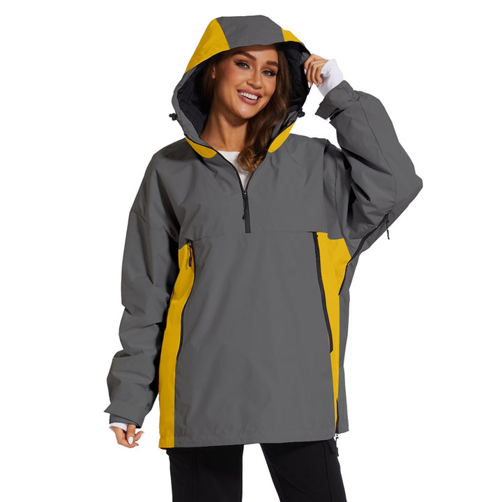 Ski and Snowboard Waterproof Breathable Jacket - Gray