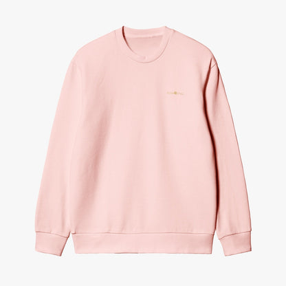 Unisex Garment-Dyed Pink Sweatshirt