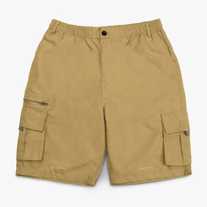 Misha Comfortable Men's Cargo Shorts - Khaki