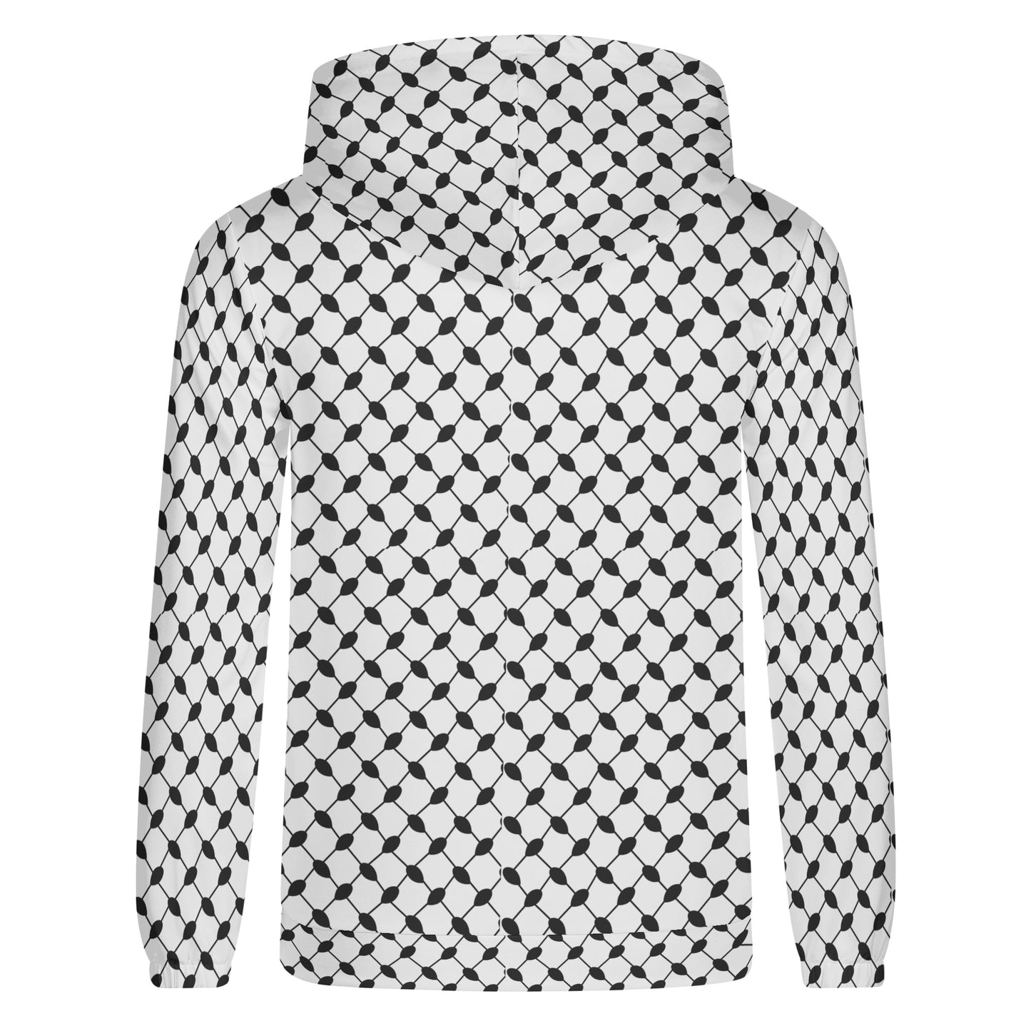 Lightweight keffiyeh Hoodie Sweatshirt