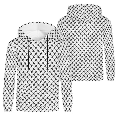 Lightweight keffiyeh Hoodie Sweatshirt