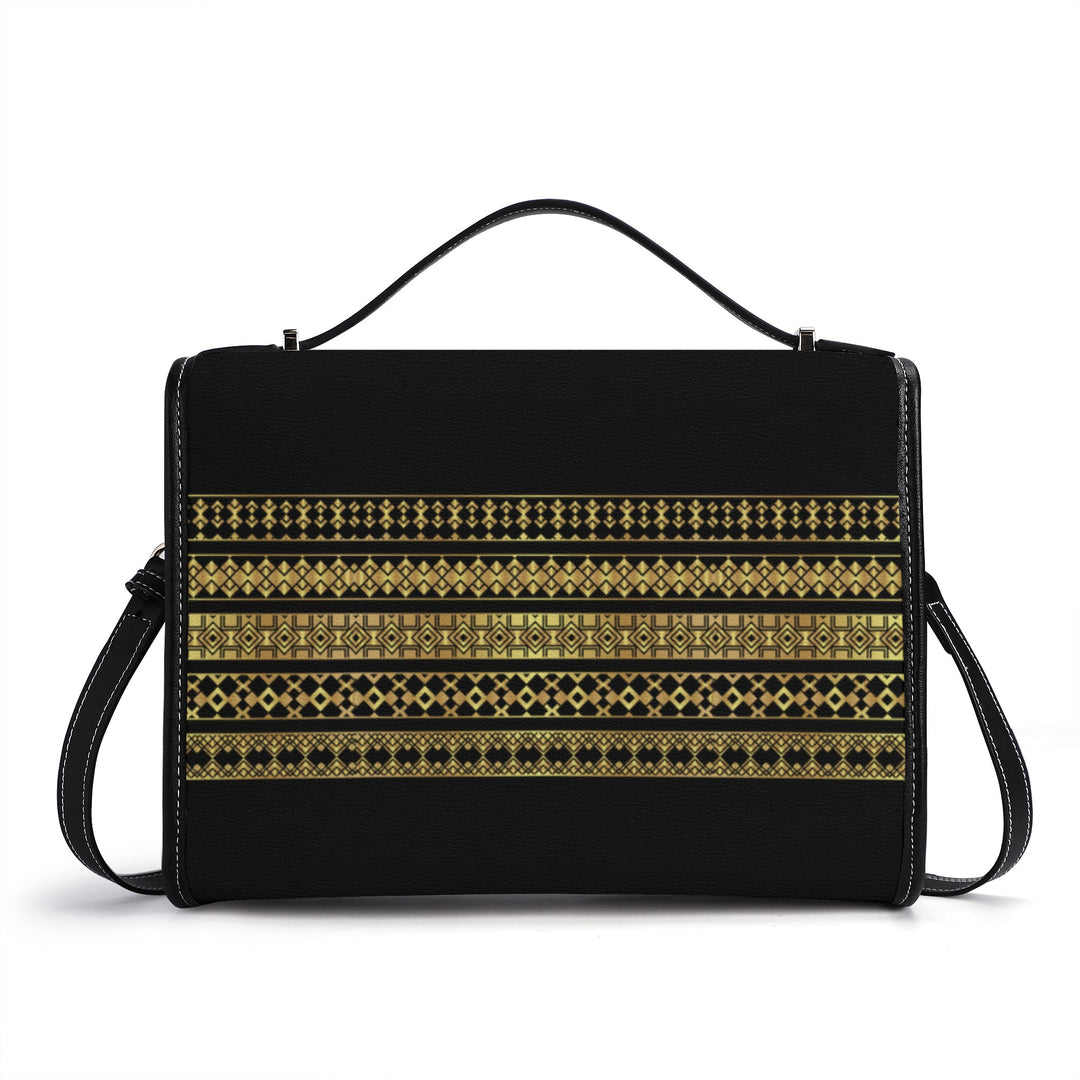 Jerusalem Elegant Shoulder Bag - Black