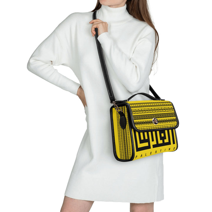 Jerusalem Elegant Shoulder Bag - Yellow