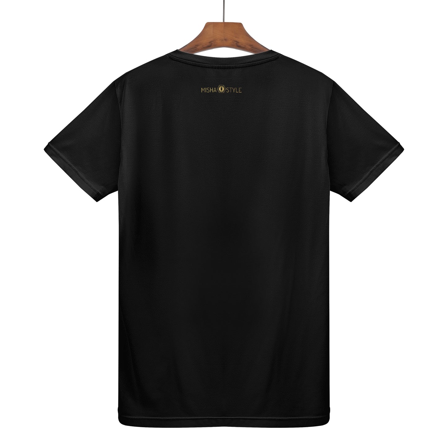 Men Black Word Staple T-Shirt