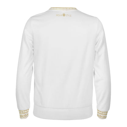 Soft Kids Word White Sweater