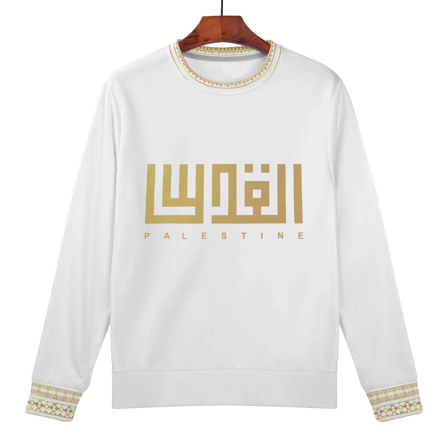 Soft Kids Word White Sweater