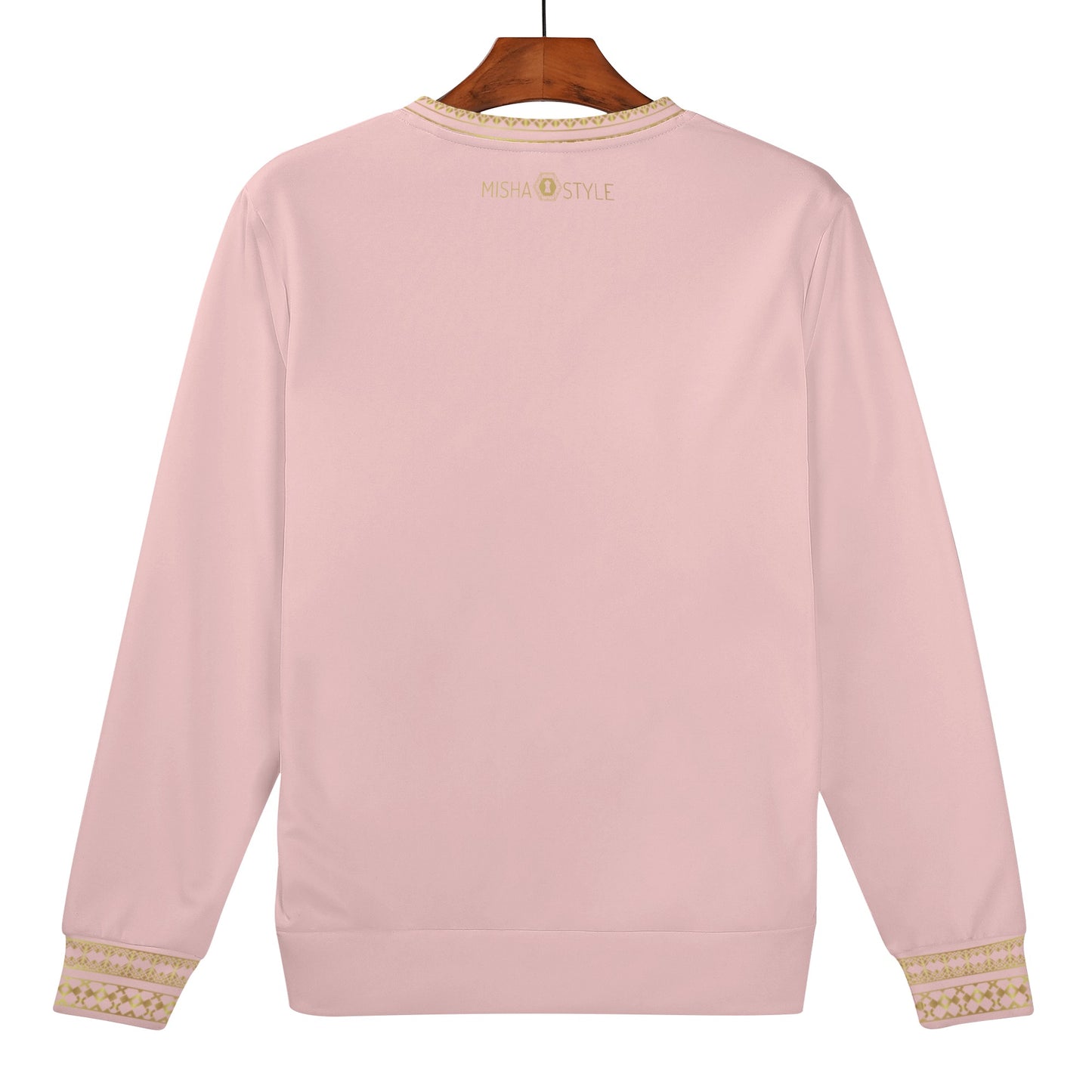 Kids Jerusalem Word Sweater - Light Pink