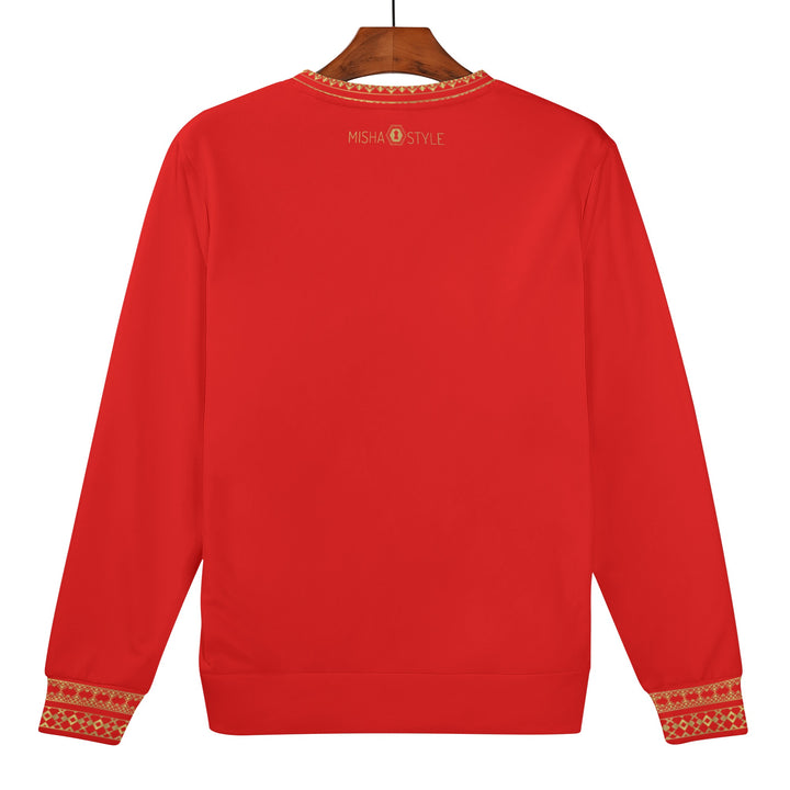 Kids Jerusalem Word Sweater - Red