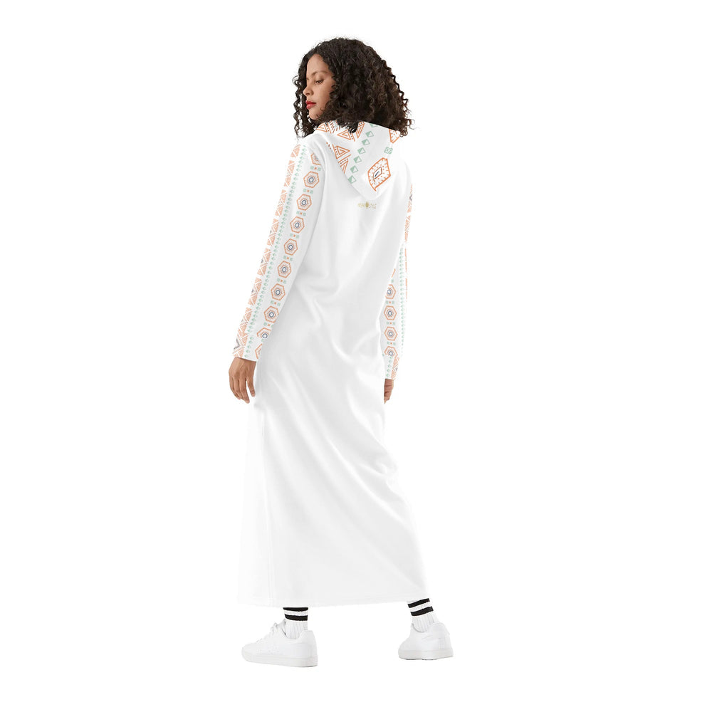 فستان هودي فلسطيني كاجوال خفيف