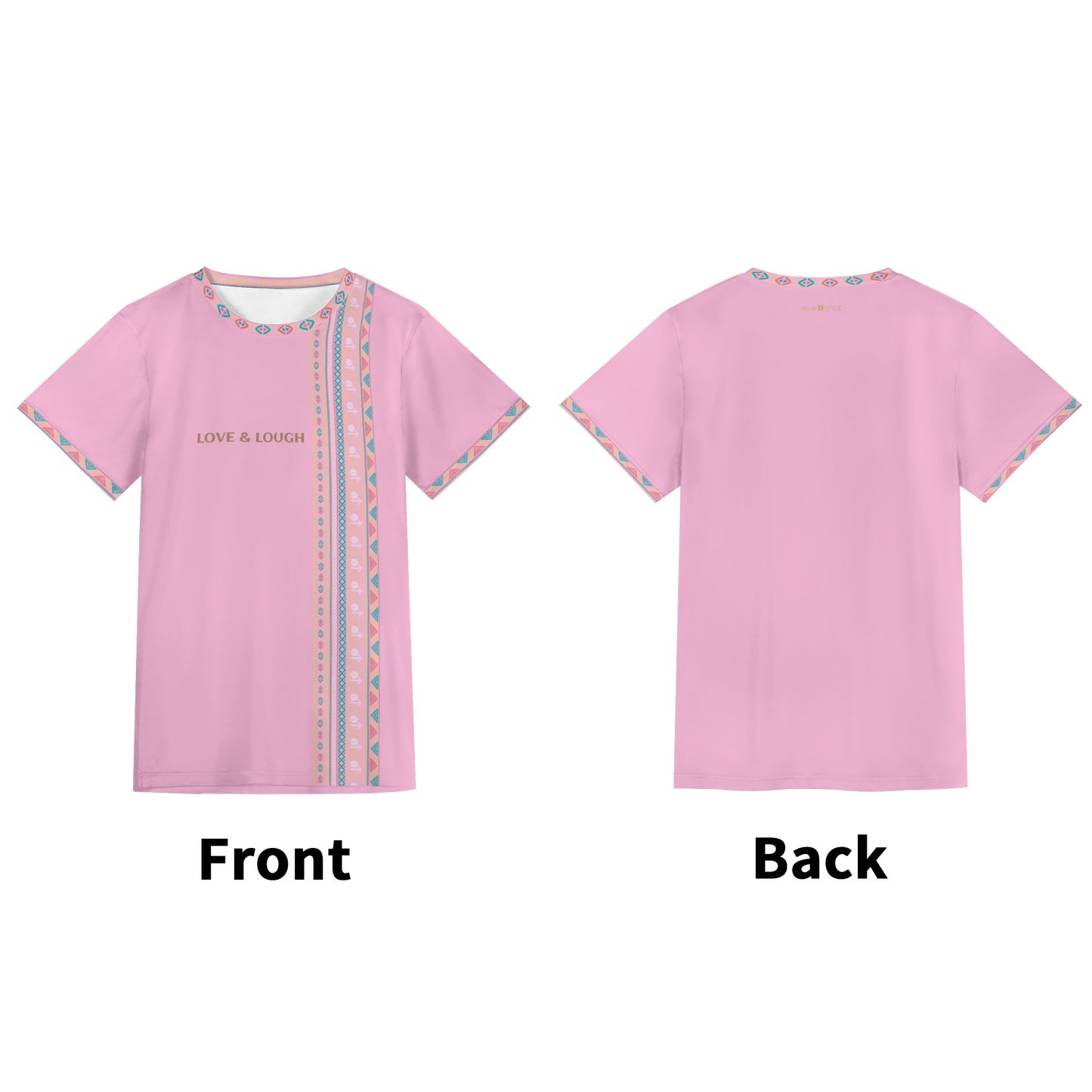 Pinky Unisex Short Sleeve Tshirt