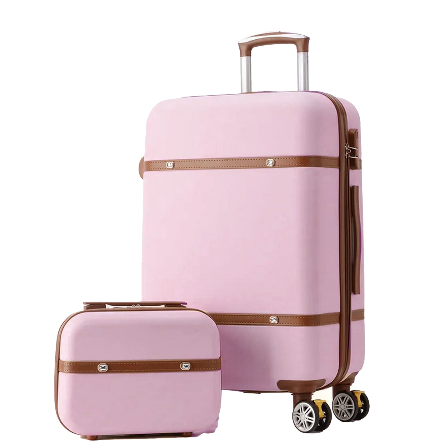 Trolley Travel Luggage Sets With Cosmetic Bags