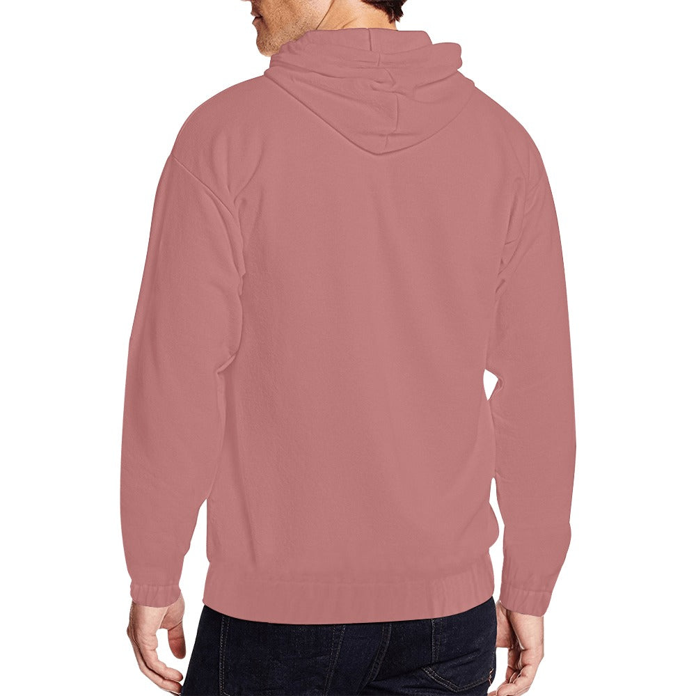 Classic Zip IndianRed Hoodie