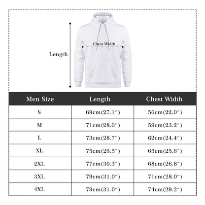 Mens Cozy Comfortable Grass Hoodie