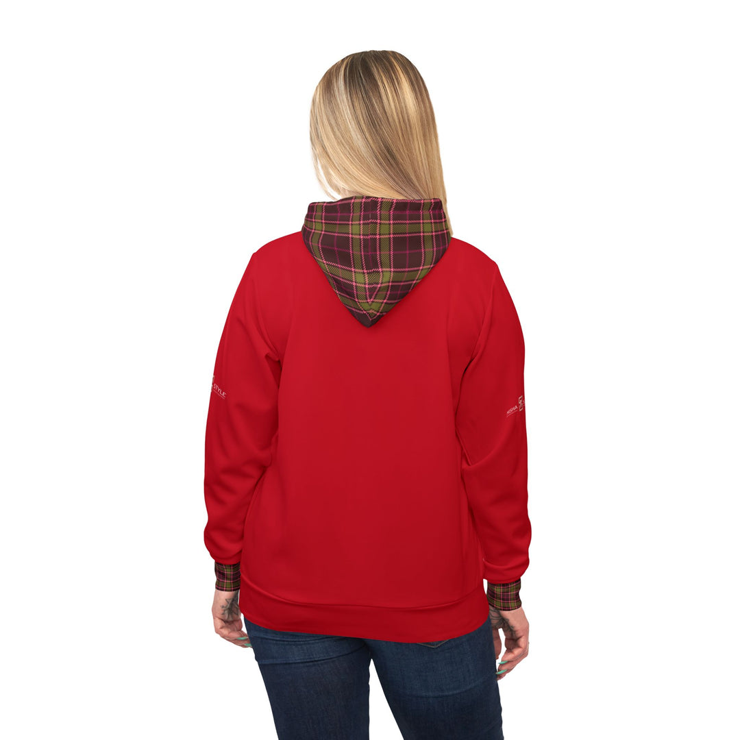 Red Athletic Feldgrau Hoodie