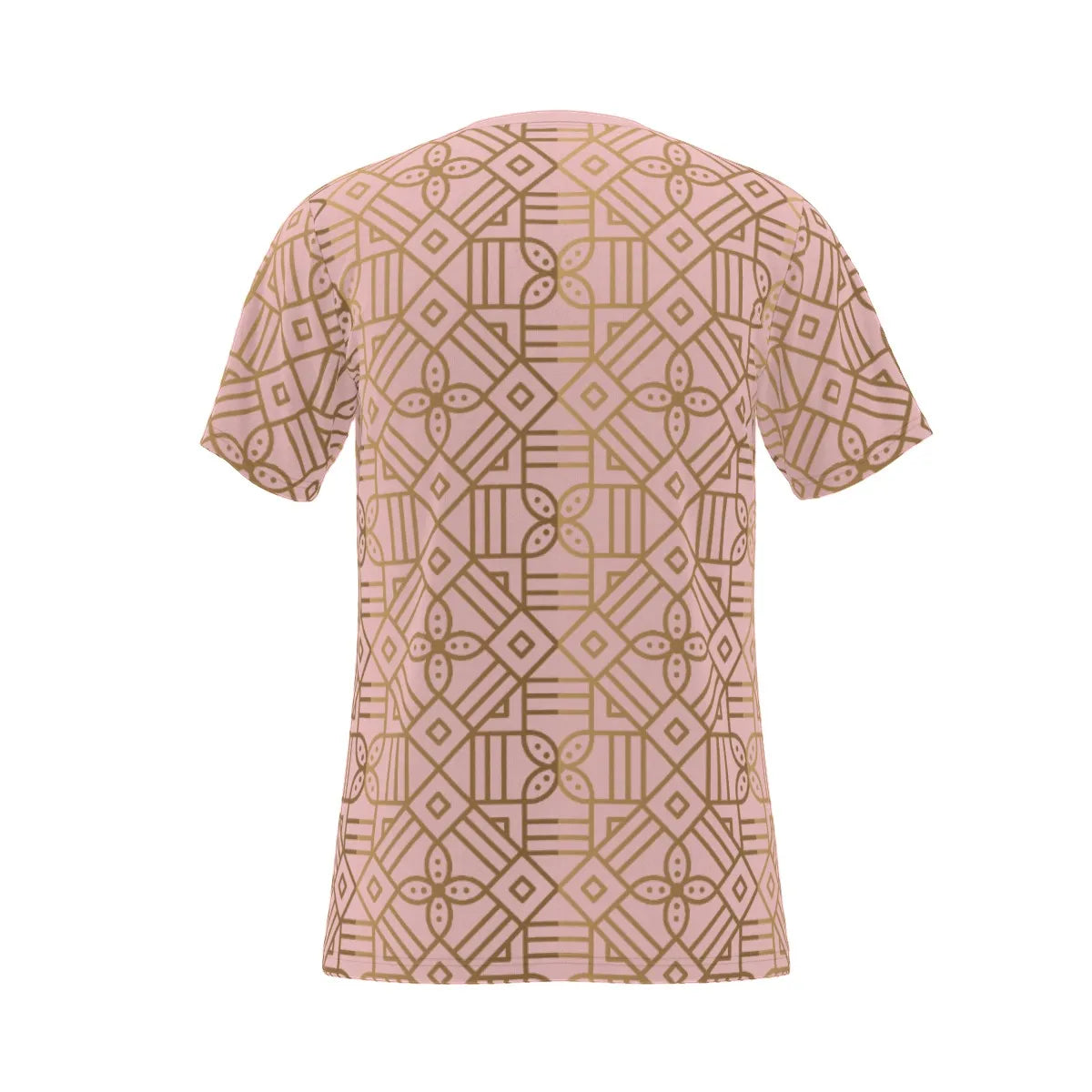 Decoration Rose Gold O-Neck T-Shirt