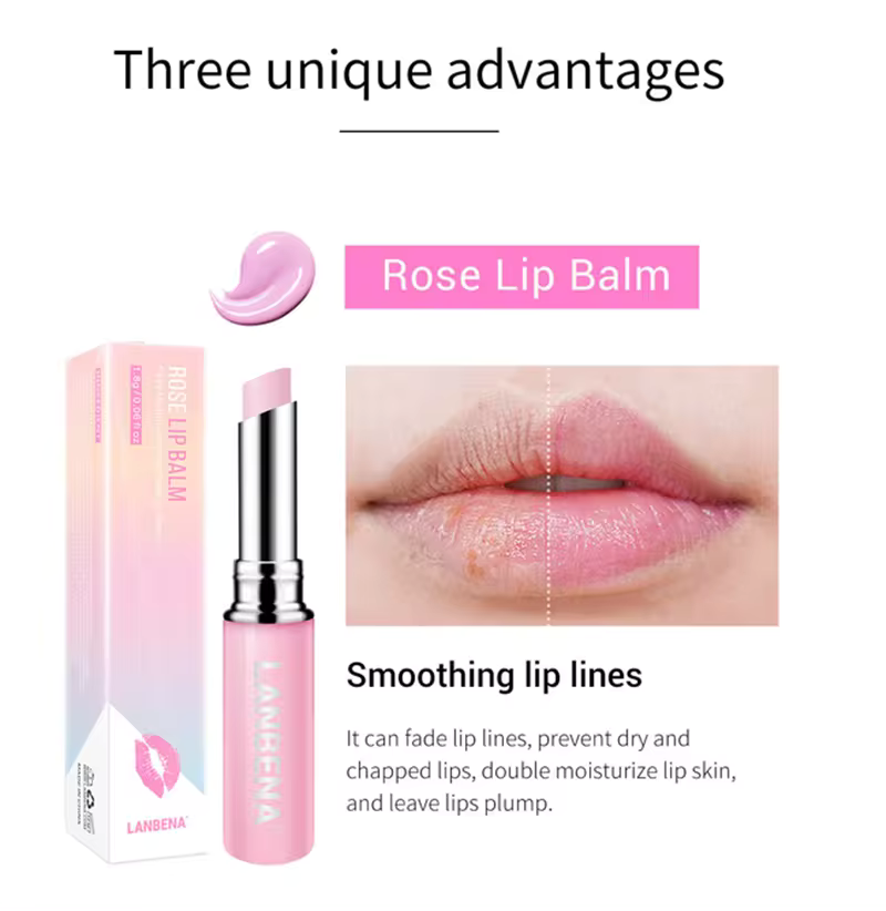 Deep Care Repair Fresh Lips Gloss Balm - Rose