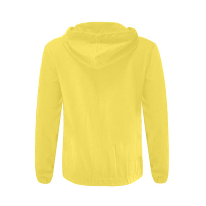 Classic Zip Yellow Hoodie