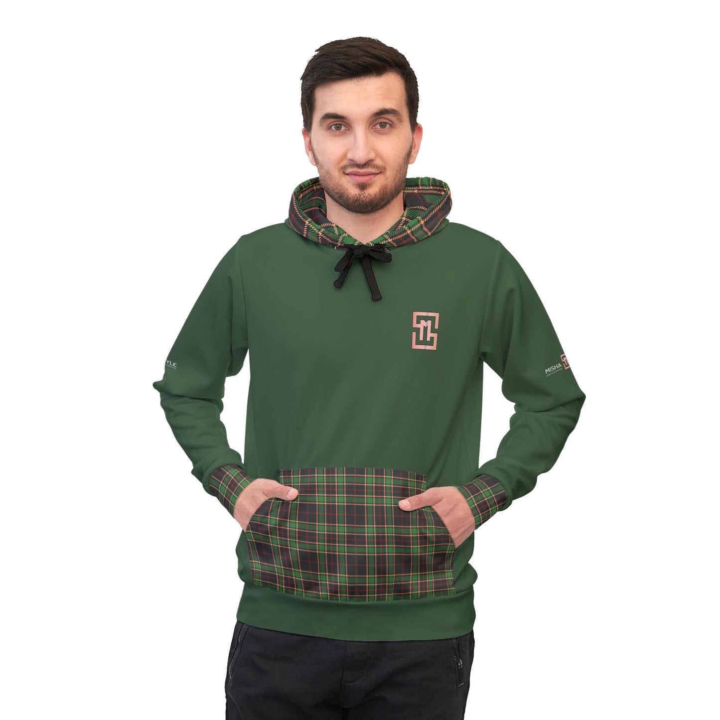 Forest Danty Athletic Feldgrau Hoodie