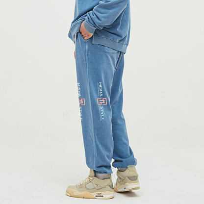 Super Heavyweight State Blue Washed Baggy Sweatpants