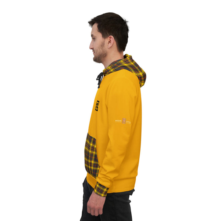 Orange Yellow Black Athletic Feldgrau Hoodie