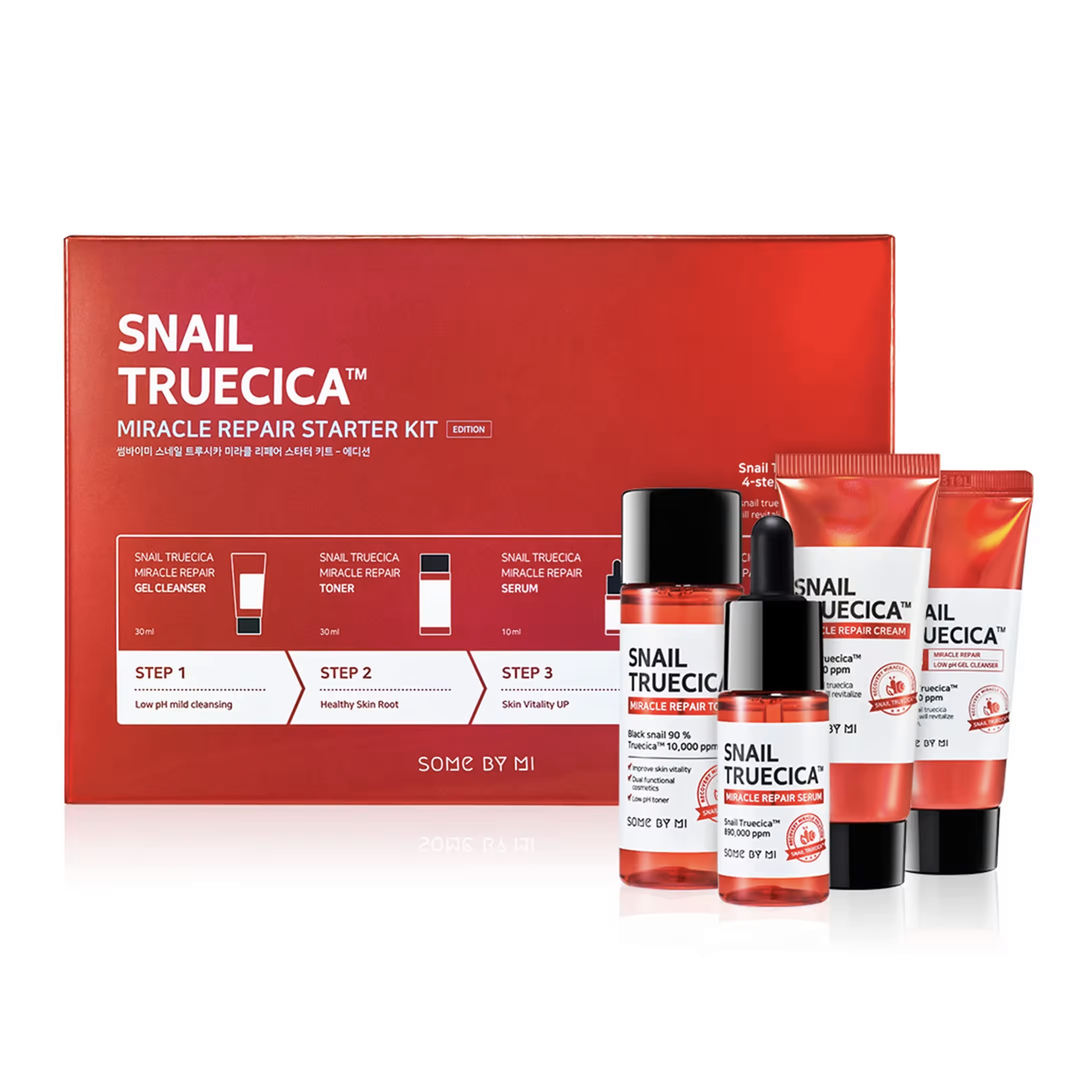 Anti-aging truecica Snail miracle repair Set