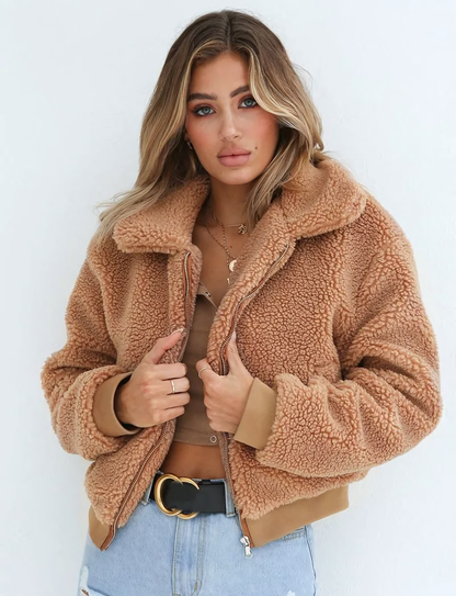 Cardigan Warm Fluffy Long Sleeve Jackets