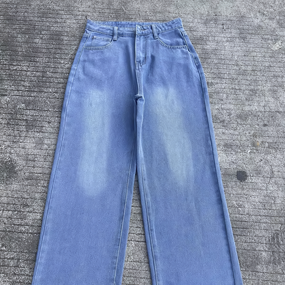 Vintage Casual Wide Leg Summer Jeans