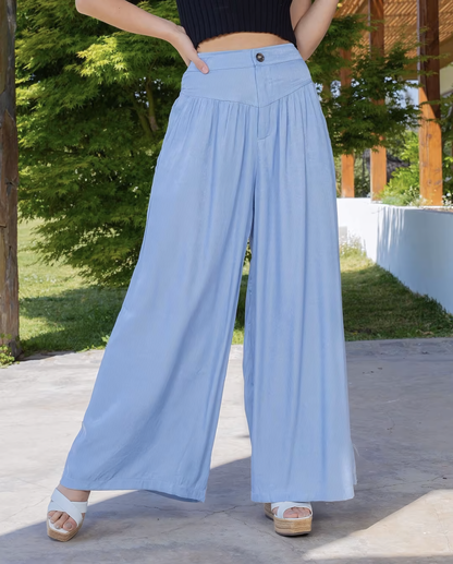 High Waist Autumn Long Wide Leg Loose Jeans