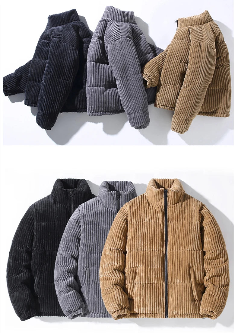 Thick Warm Cotton Winter Men Jacket