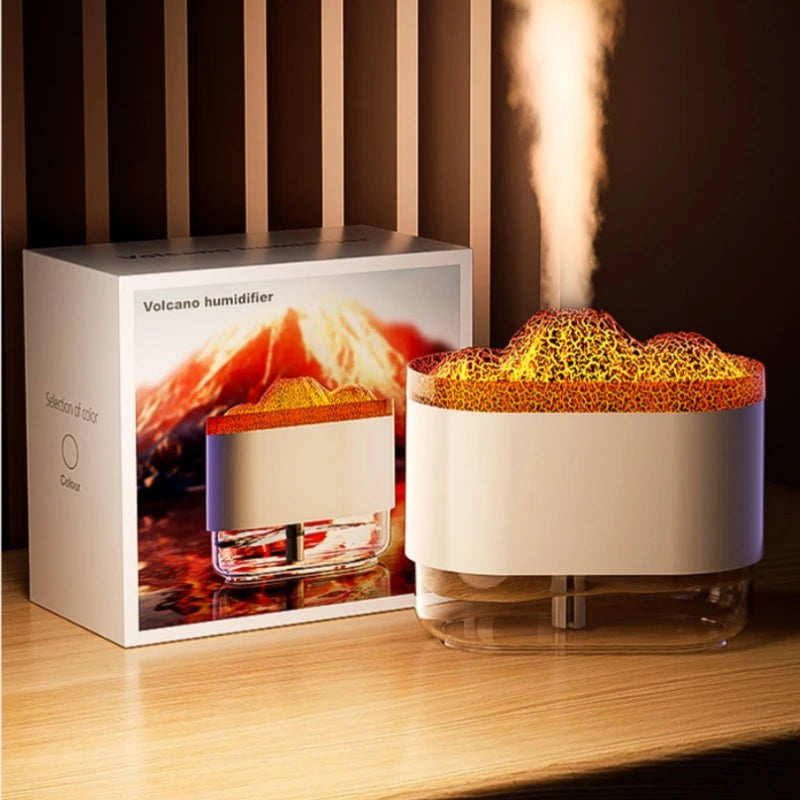 USB Volcano Air Humidifier Aromatherapy 300ML