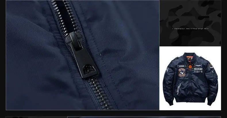 Luxury Military Thick Warm Jacket