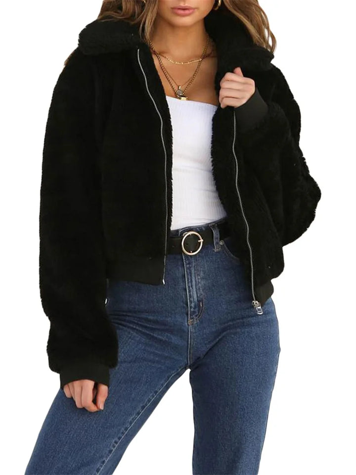 Cardigan Warm Fluffy Long Sleeve Jackets