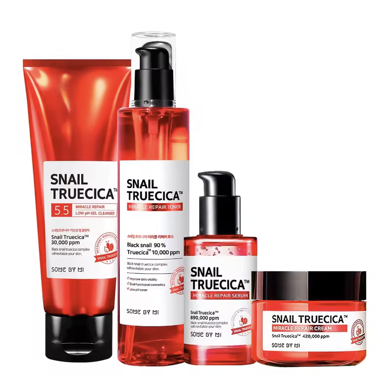 Anti-aging truecica Snail miracle repair Set