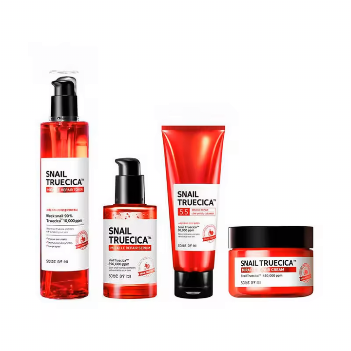 Anti-aging truecica Snail miracle repair Set