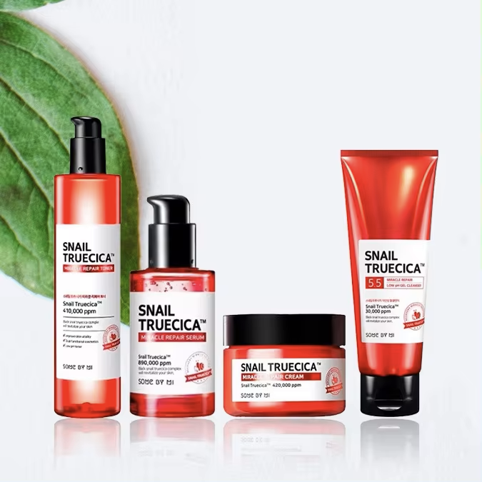 Anti-aging truecica Snail miracle repair Set