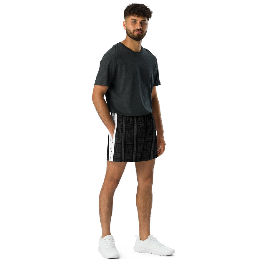 Unisex Athletic Misha Black Shorts