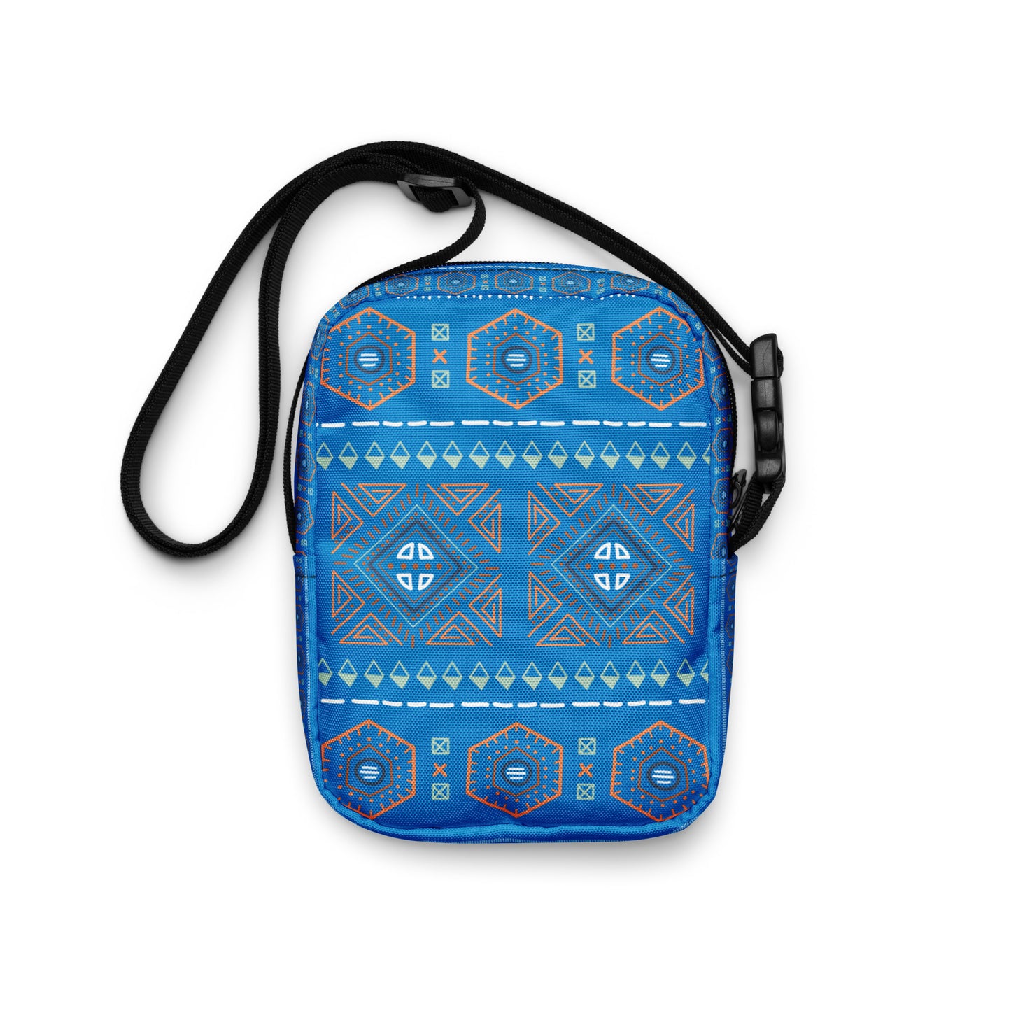 Decoration Utility crossbody Ocean Boat Blue bag