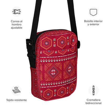 Decoration Utility crossbody Alabama Crimson bag