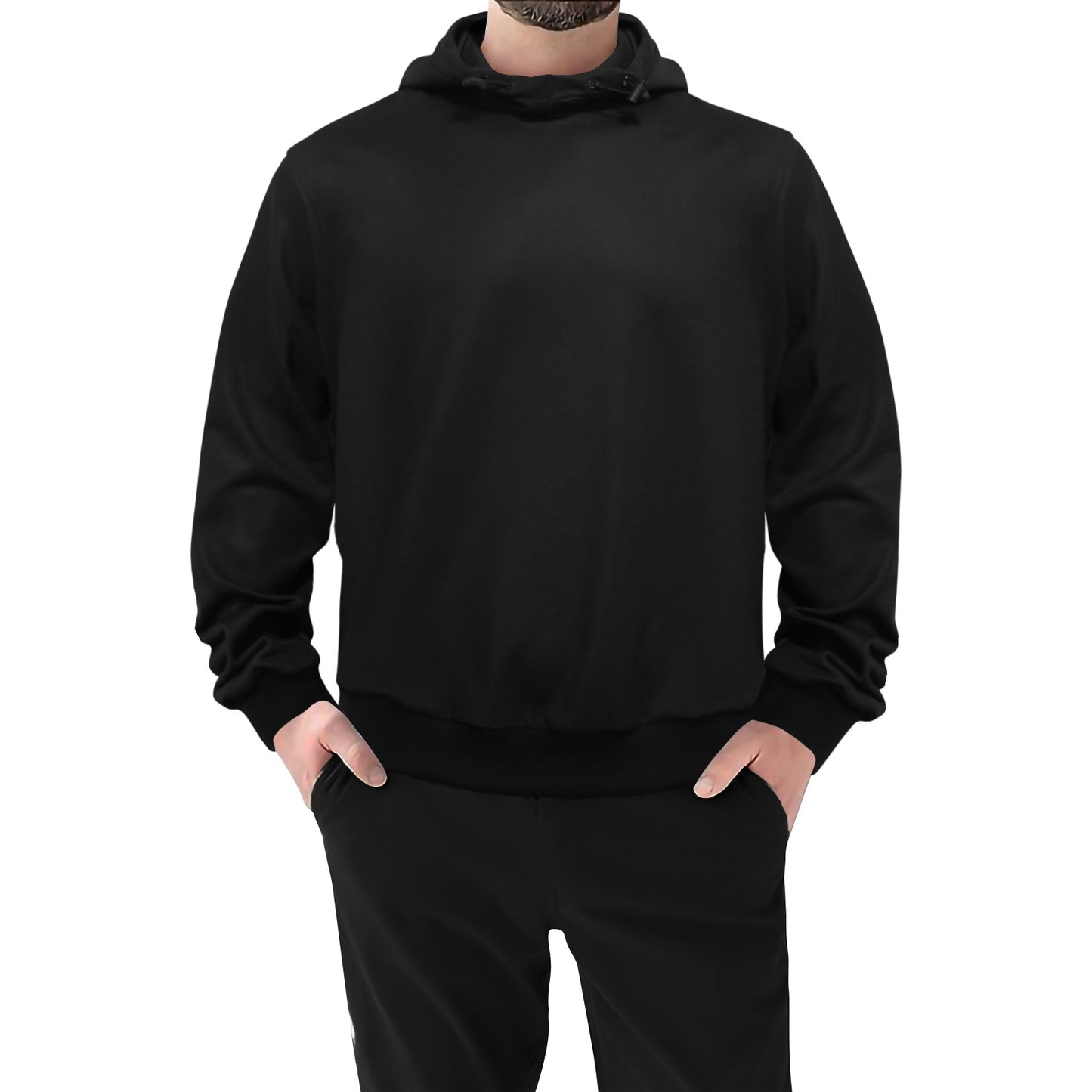 High Neck Pullover Hoodie for Men  H24