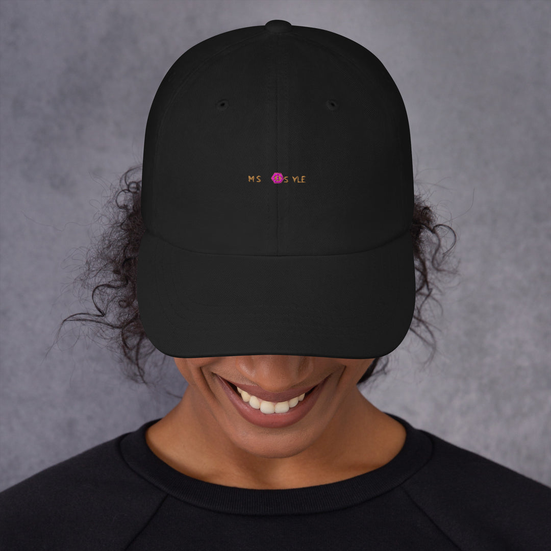 Classic Mishastyle Luxury Black Dad Hat