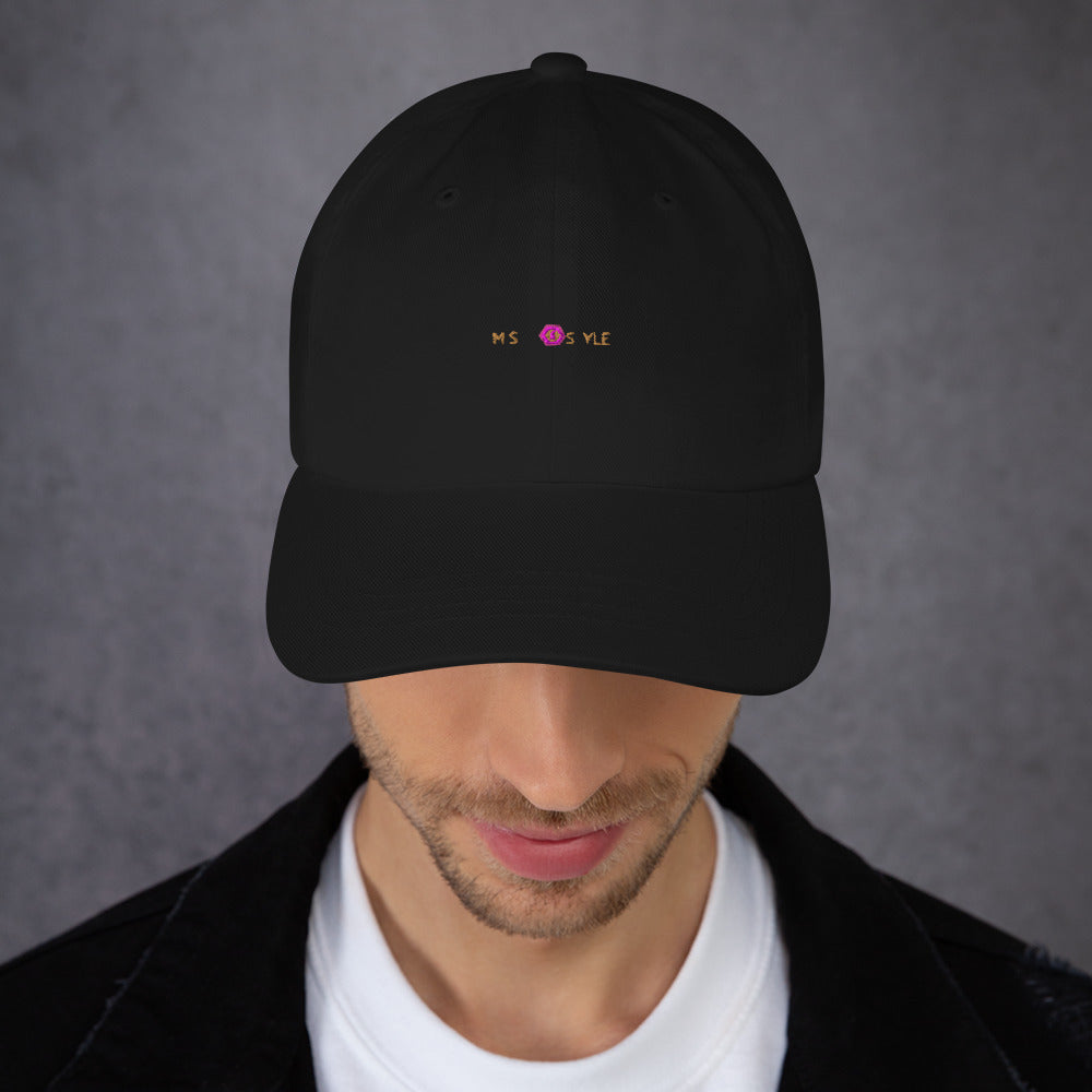 Classic Mishastyle Luxury Black Dad Hat