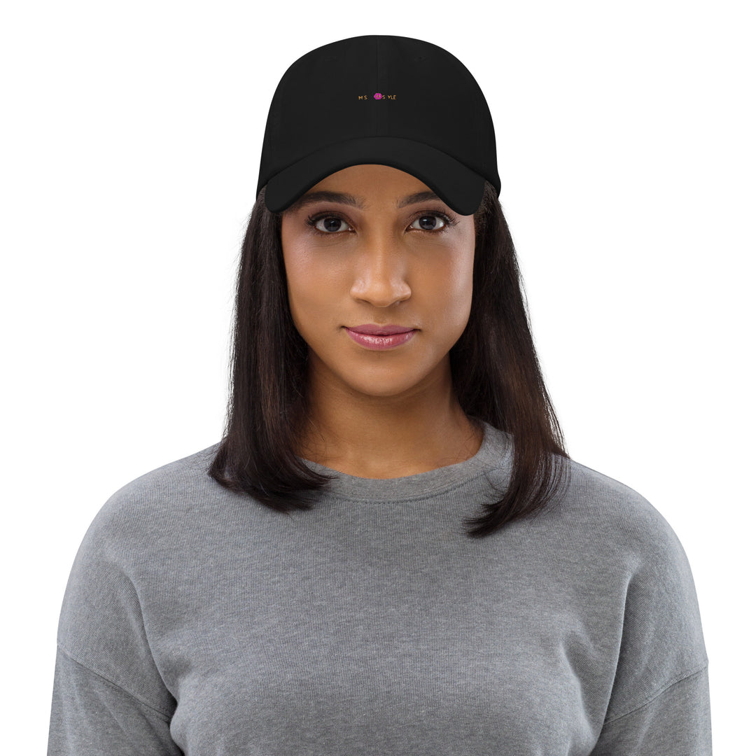 Classic Mishastyle Luxury Black Dad Hat