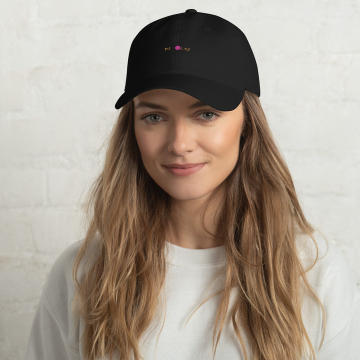 Classic Mishastyle Luxury Black Dad Hat