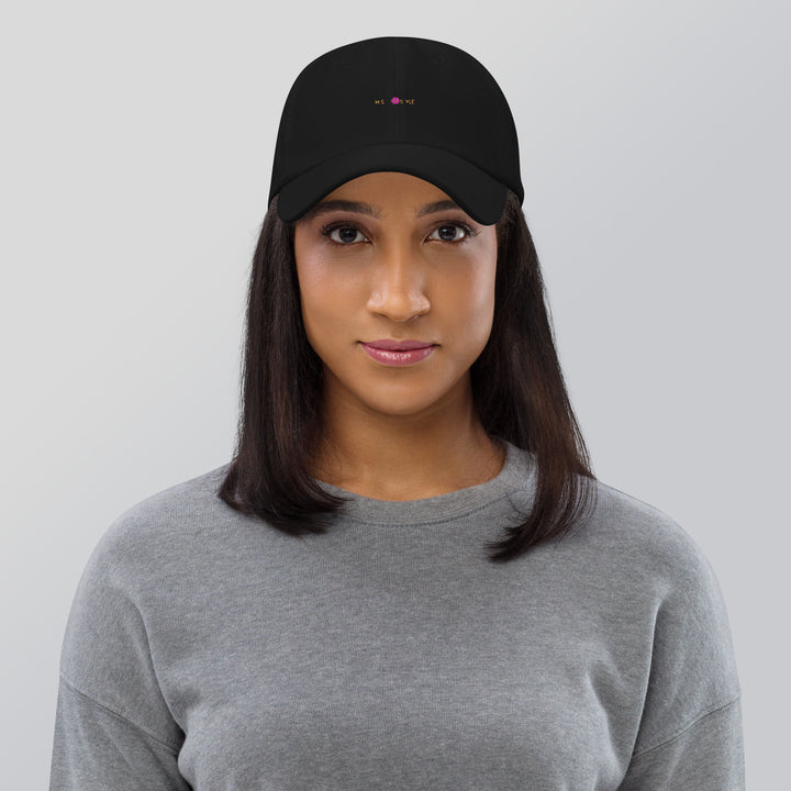 Classic Mishastyle Luxury Black Dad Hat