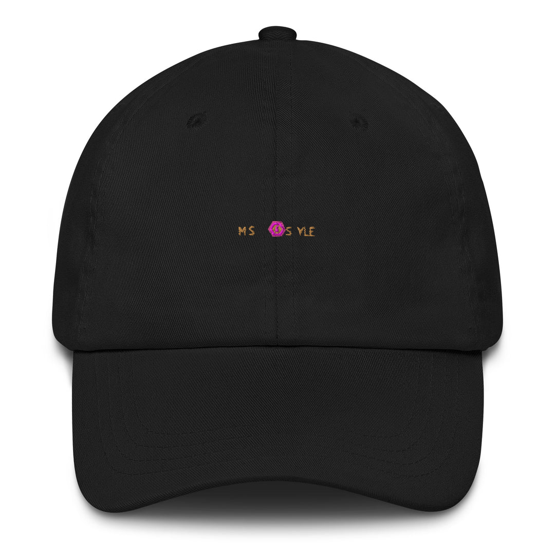 Classic Mishastyle Luxury Black Dad Hat