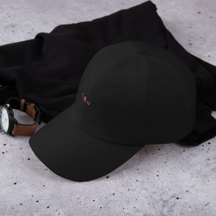 Classic Mishastyle Luxury Black Dad Hat