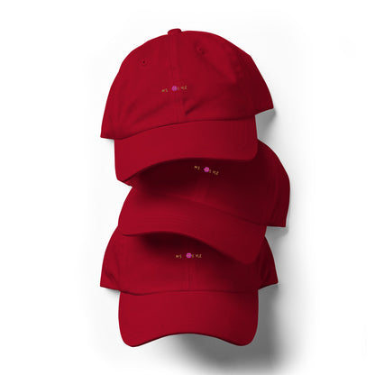 Classic Mishastyle Luxury Cranberry Dad Hat