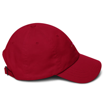 Classic Mishastyle Luxury Cranberry Dad Hat