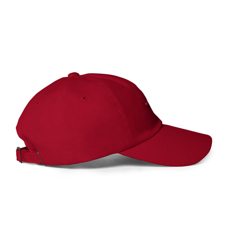 Classic Mishastyle Luxury Cranberry Dad Hat