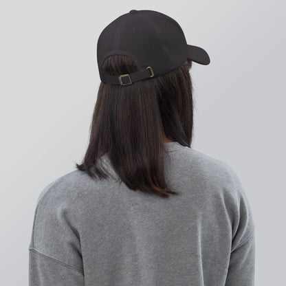 Classic Mishastyle Luxury Dark Gray Dad Hat